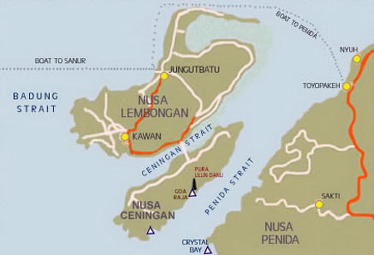 Ceningan Island Ocean Hostel מראה חיצוני תמונה